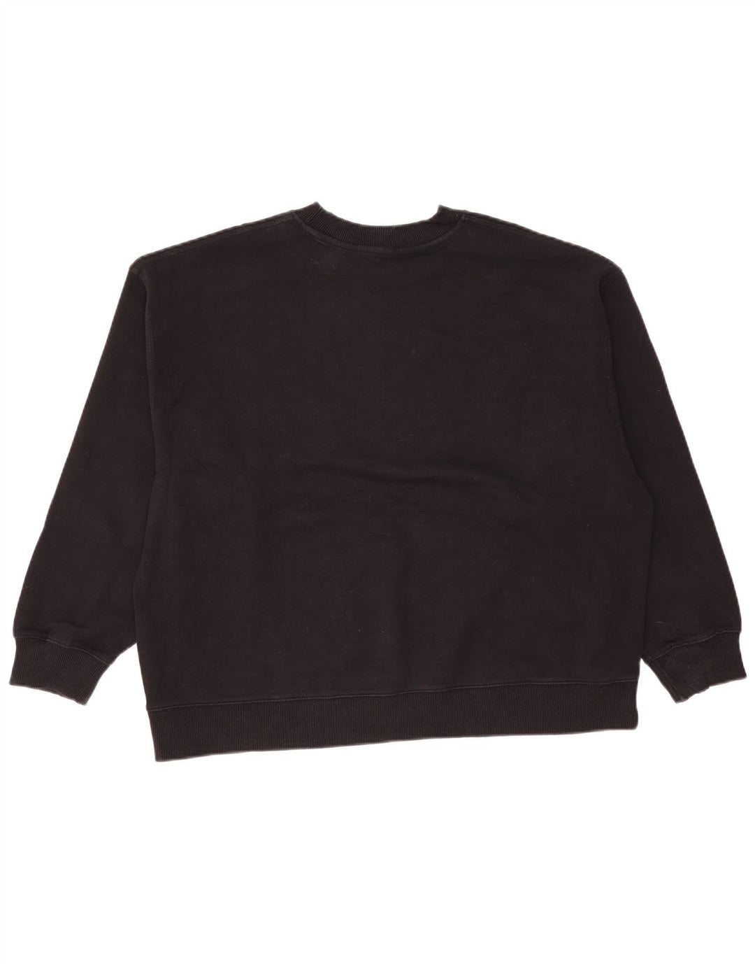 Zara Womens Oversized Sweatshirt Jumper UK 14 Medium Black