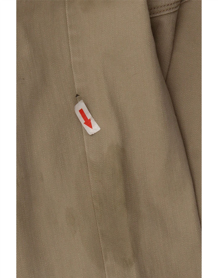 Marks & Spencer Mens Straight Jeans W34 L31 Beige Cotton