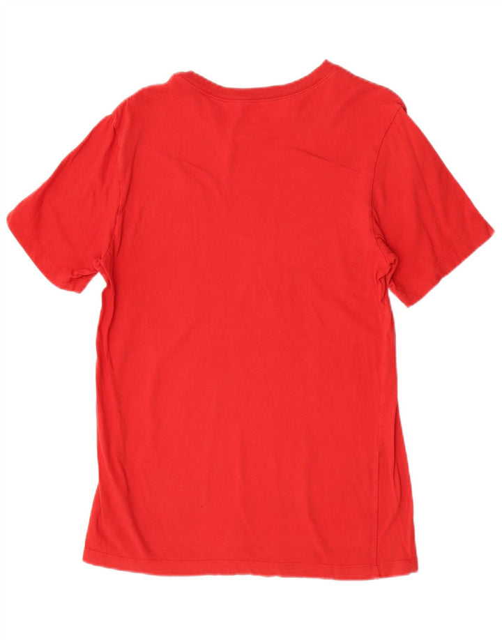 Nike Mens T-Shirt Top Small Red Cotton