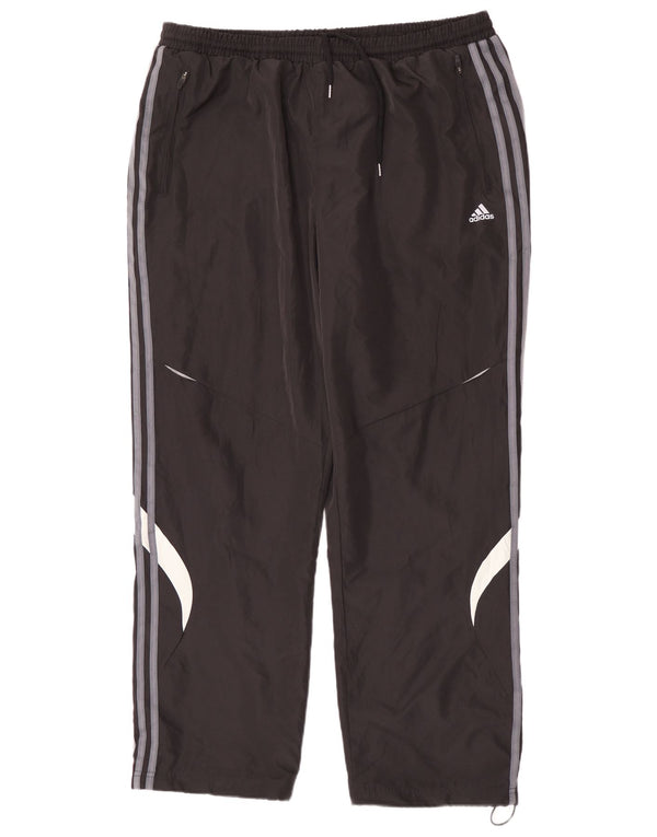 Ανδρική αθλητική φόρμα Adidas Climalite 2XL Black Colourblock