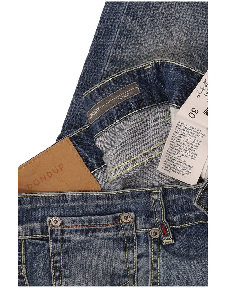 Dondup Womens Conway Tapered Jeans W30 L30 Blue Cotton