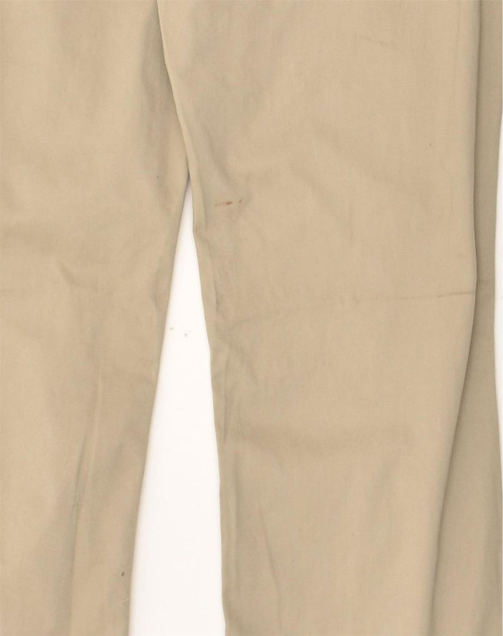 LEE Womens Mid Rise Straight Casual Trousers US 10 Large W30 L30 Beige | Vintage Lee | Thrift | Second-Hand Lee | Used Clothing | Messina Hembry 