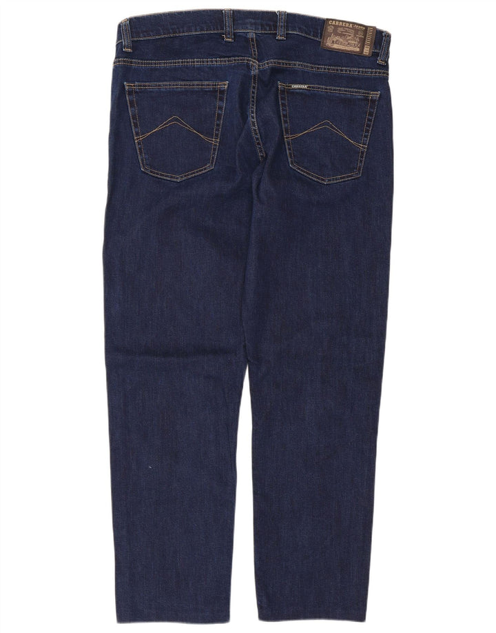 CARRERA Mens 717 Slim Jeans W38 L29 Navy Blue Cotton