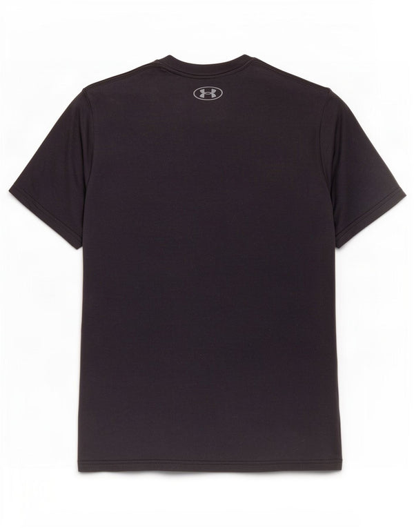 Under Armour T-Shirt Heat Gear Graphic Homme Noir Moyen Coton