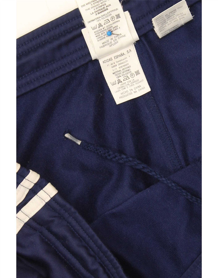 Adidas Pantalon de survêtement pour homme Large Bleu marine Polyester