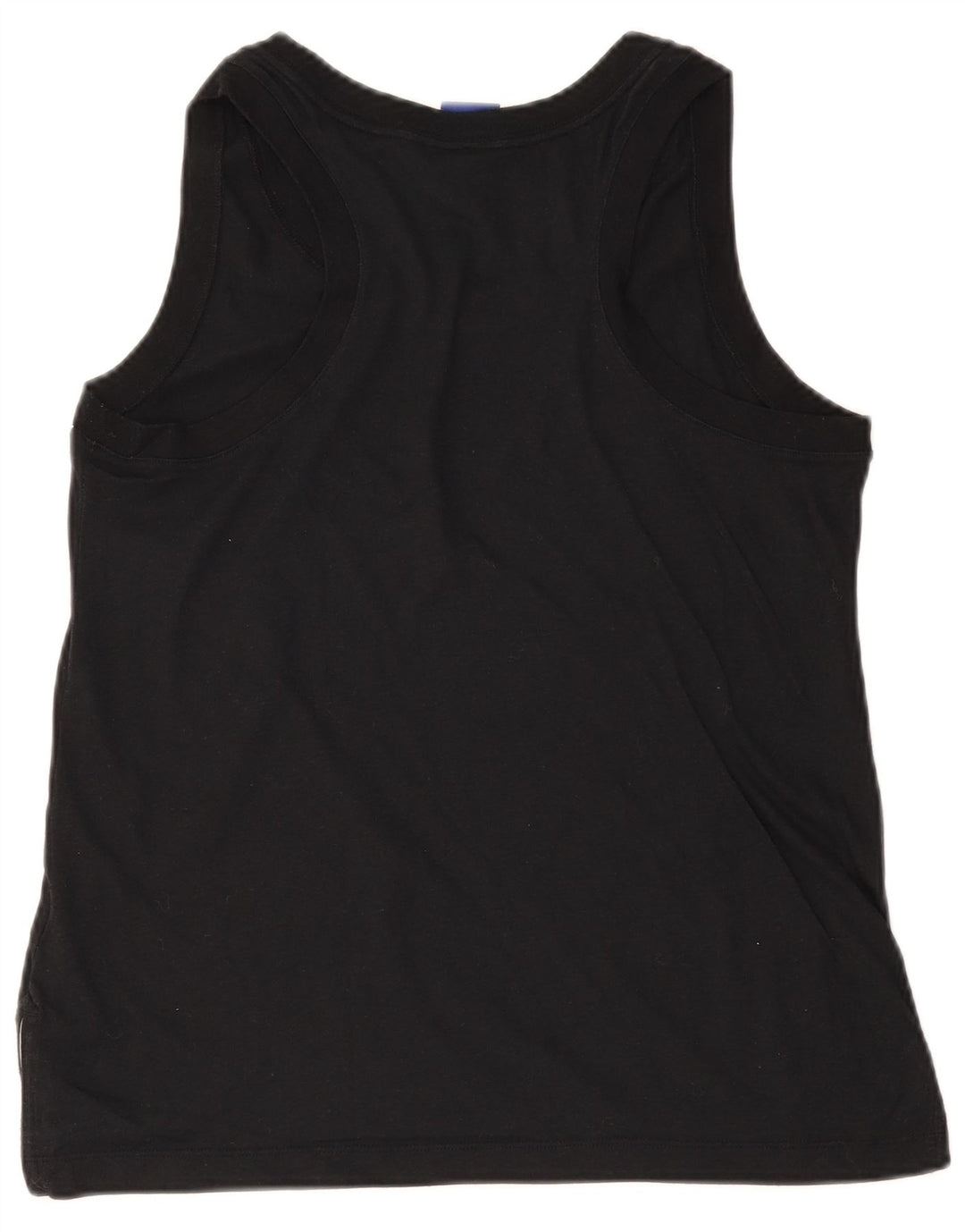 Nike Damen Graphic Vest Top UK 14 Medium Schwarz