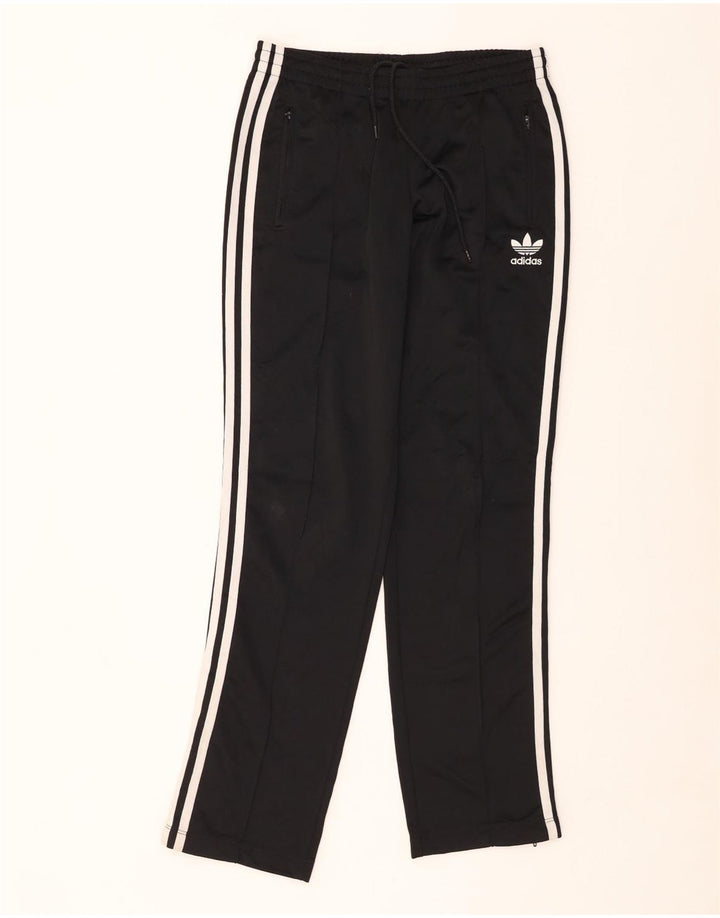 ADIDAS Womens Tracksuit Trousers UK 8 Small  Black Polyester
