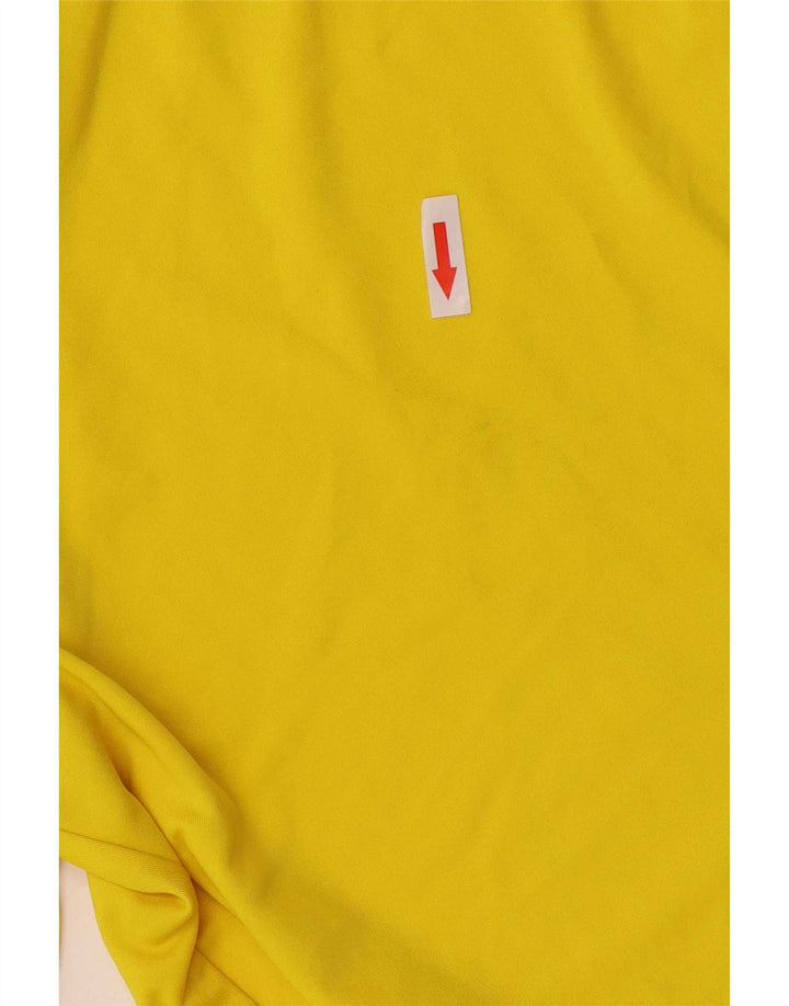 Adidas Mens Sport Shorts Medium Yellow Polyester