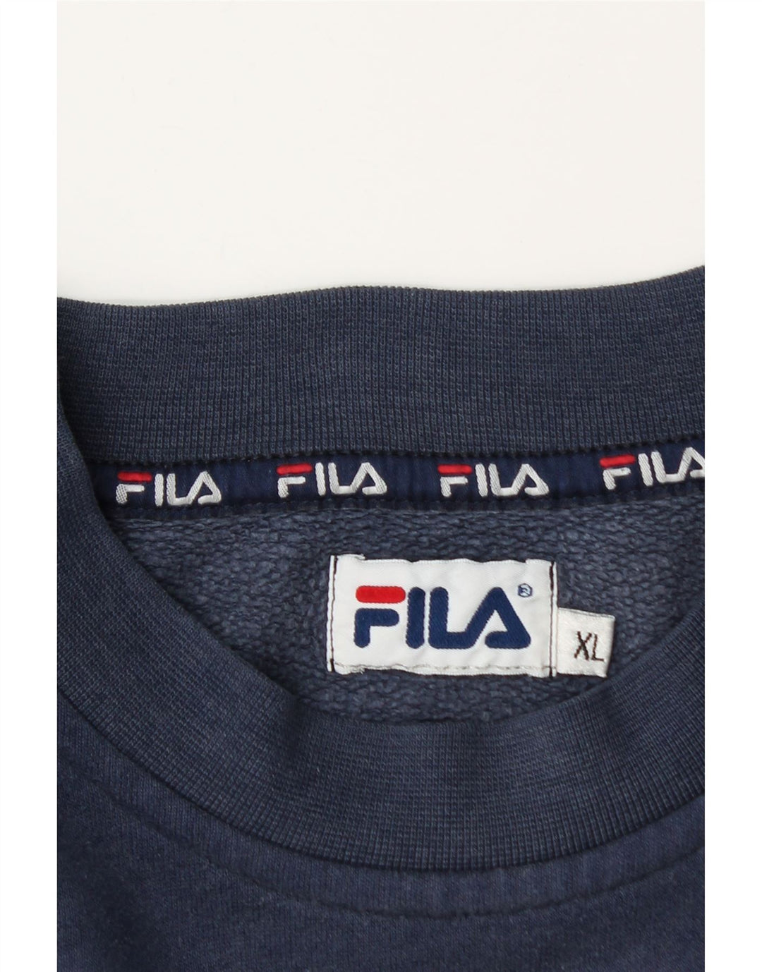 Fila Mens Graphic Sweatshirt Jumper XL Navy Blue