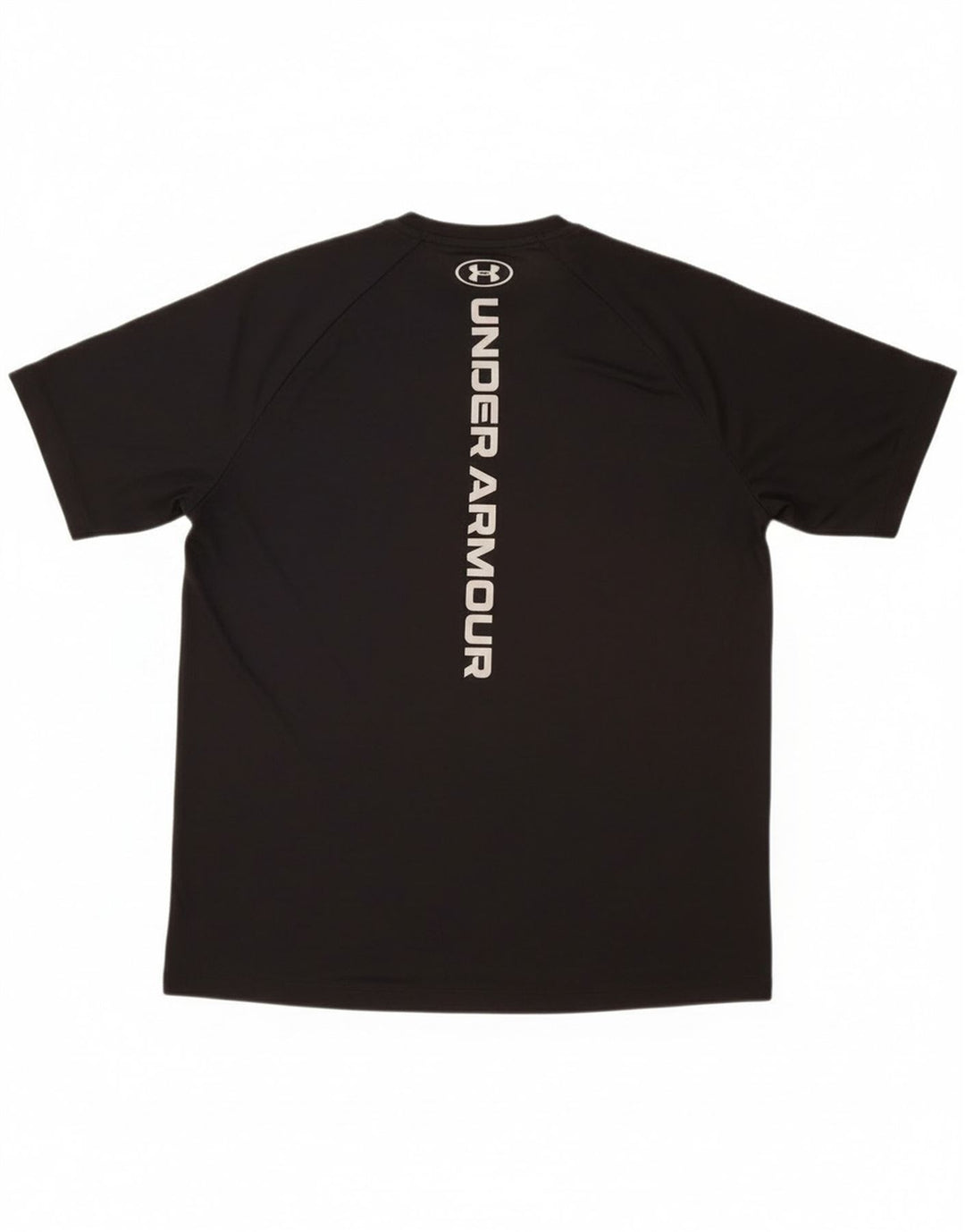 Under Armour Mens Graphic T-Shirt Top Medium Black Polyester