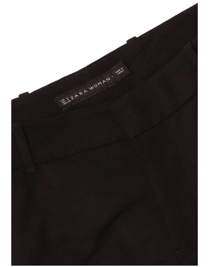 Zara Pantalon Chino Slim Femme Moyen W28 L28 Noir