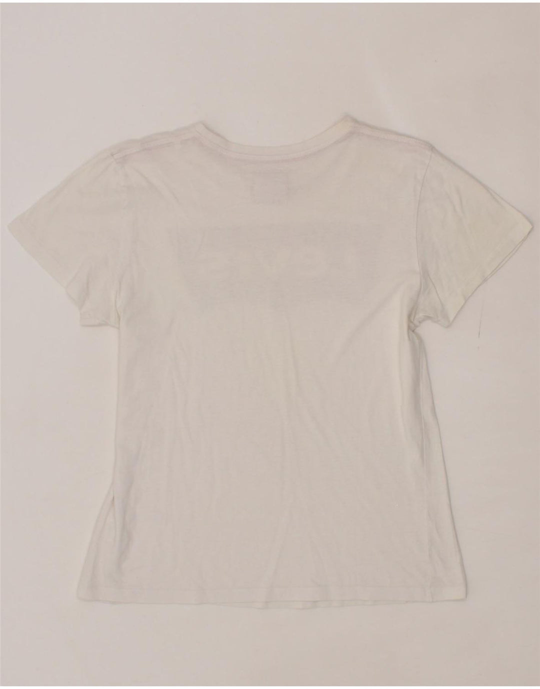 LEVI'S Boys Graphic T-Shirt Top 15-16 Years White Cotton Vintage Levi's and Second-Hand Levi's from Messina Hembry 