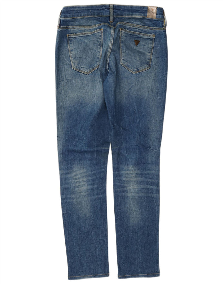 Guess Womens Skinny Jeans W29 L29 Blue