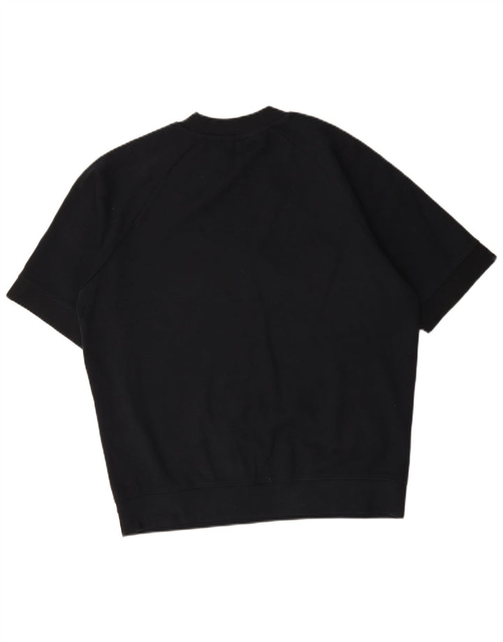 Zara Herre T-Shirt Top Stor Marineblå