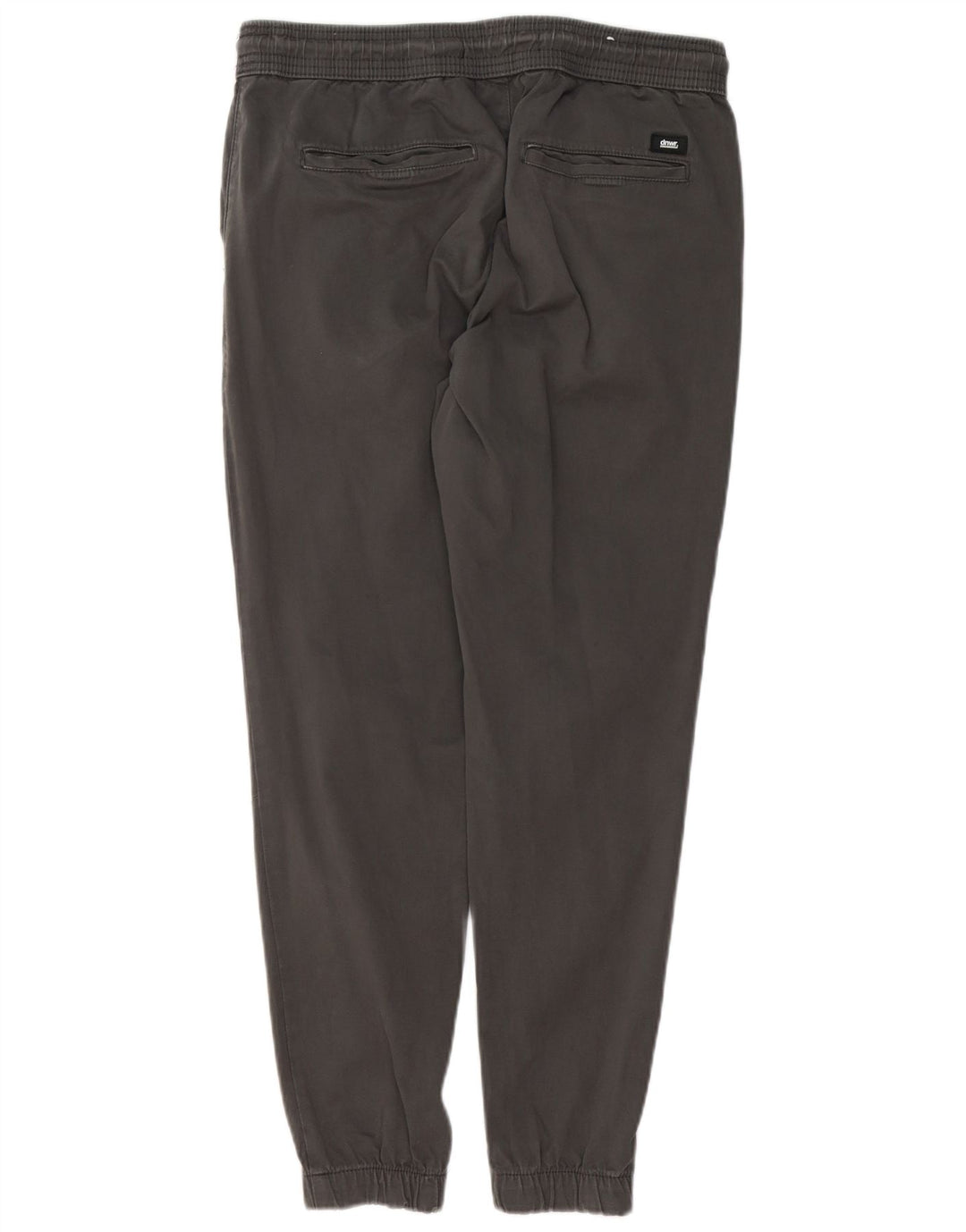 Zara Mens Joggers Chino Trousers Medium W32 L28 Grey Cotton