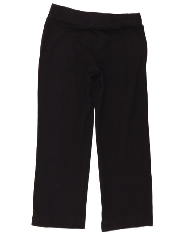 Pantaloni da tuta da donna Marks & Spencer UK 14 grandi cotone nero