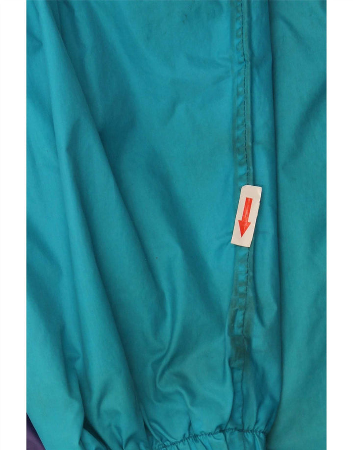 Shamp Mens Hooded Rain Jacket EU 48/50 Medium Multicoloured Colourblock
