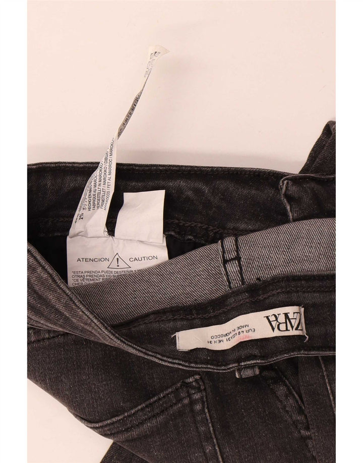 Zara Mens Slim Jeans EU 40 Medium W31 L28 Grey Cotton