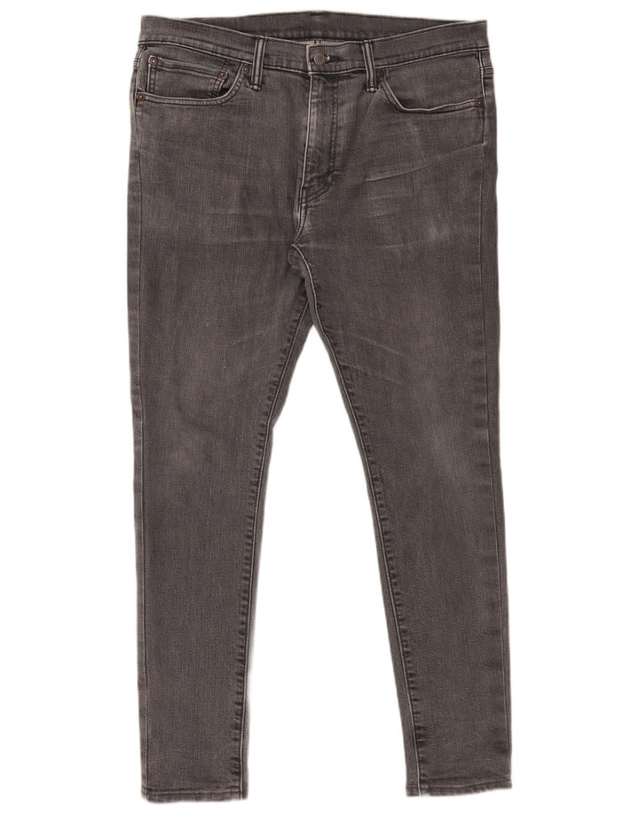Levi's Mens 511 Slim Jeans W36 L32 Grey Cotton