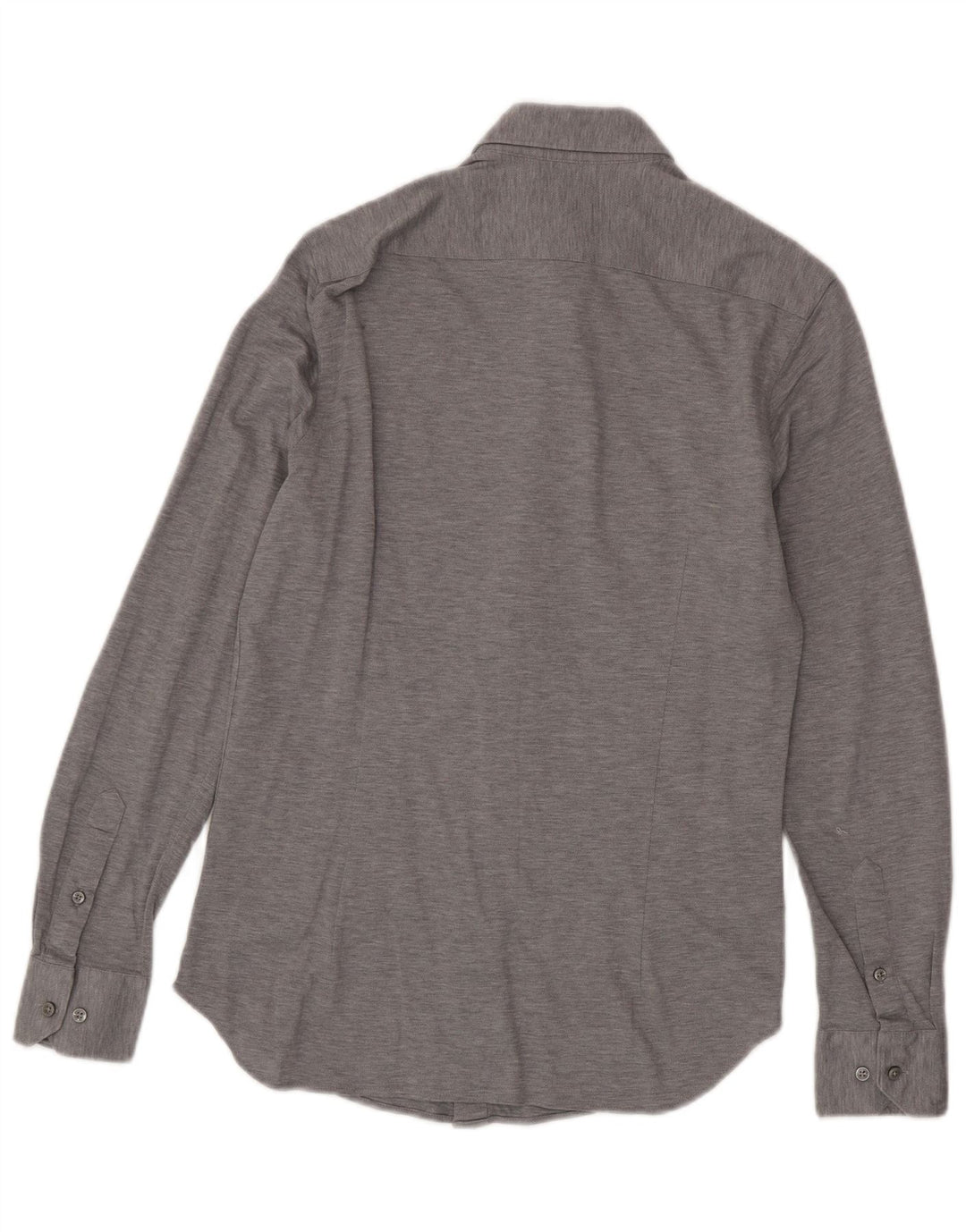 Massimo Dutti Chemise Homme Petit Gris Coton