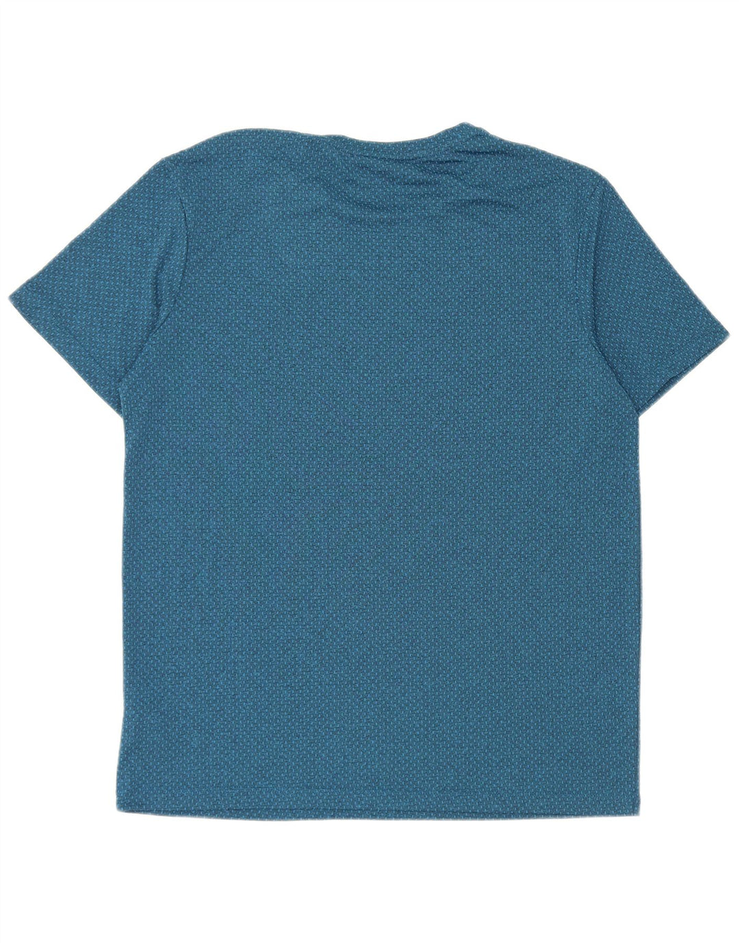 Fila Herre T-Shirt Top Medium Blue Spotted Polyester