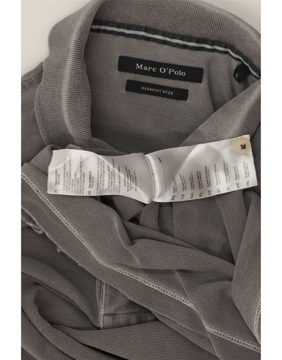 Marc O'Polo Polo Homme XL Gris Coton