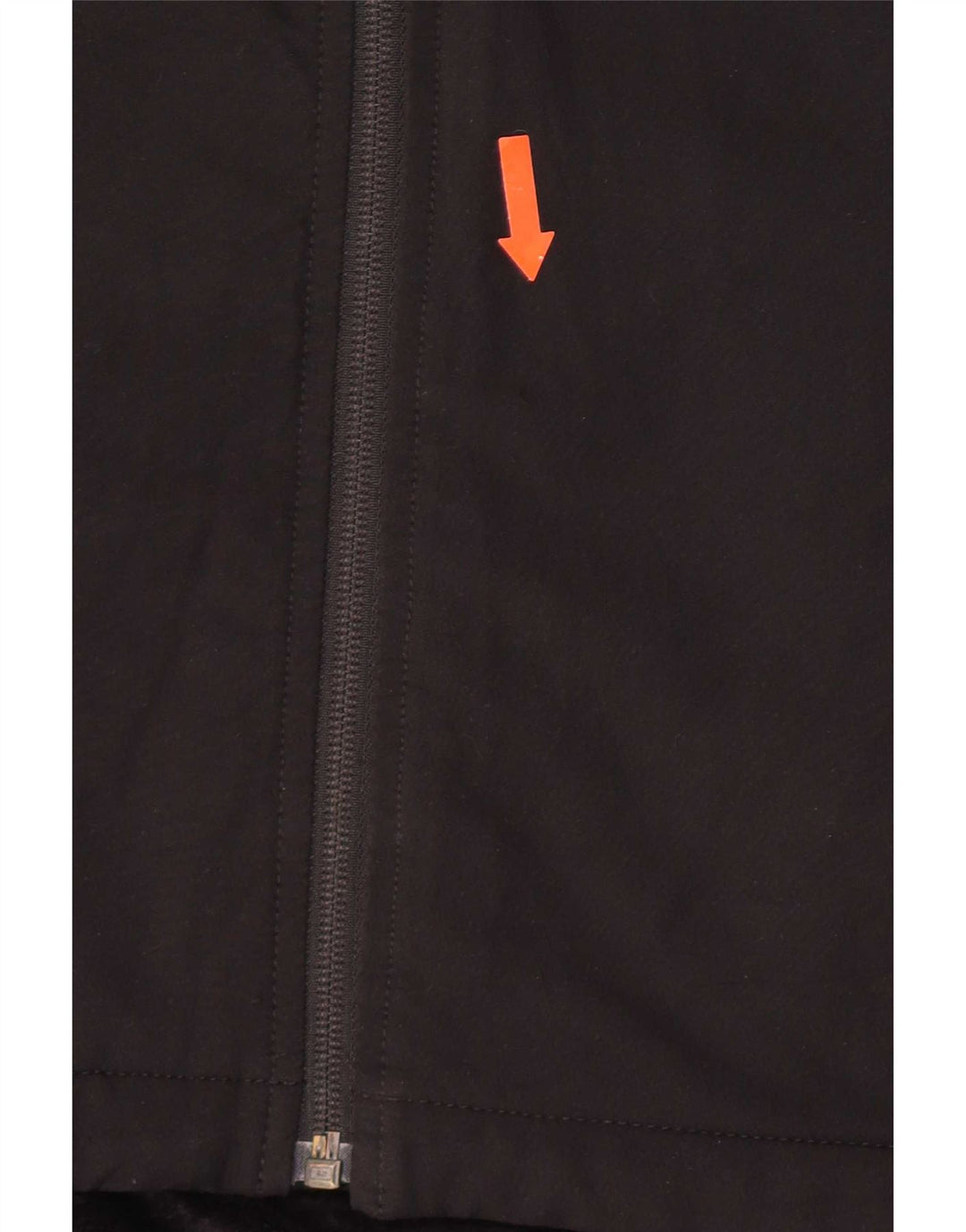 The North Face Womens Sherpa Windbreaker Jacket UK 10 Small Black Polyester