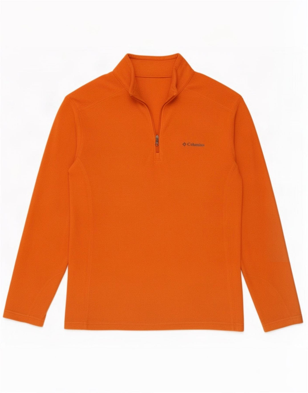 Columbia Herre lynlås hals Fleece Jumper Medium Orange Polyester