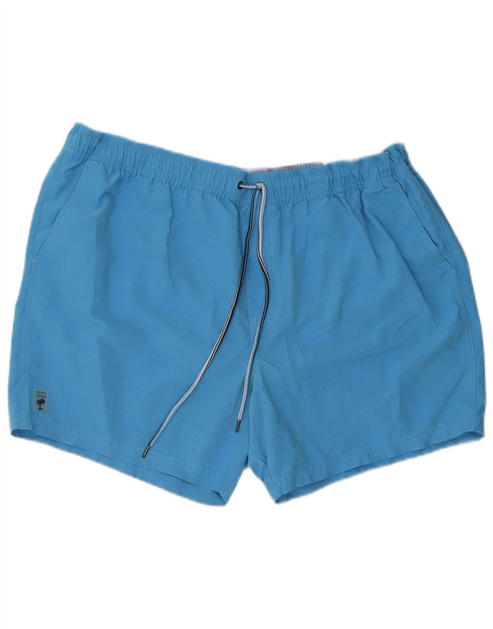 Marks & Spencer Badeshorts til mænd 2XL blå polyester