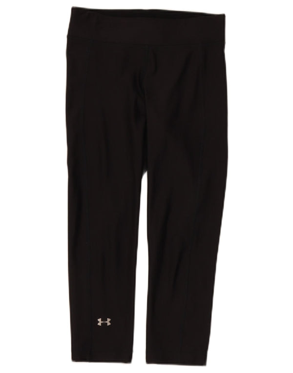 Under Armour Womens Capri Leggings UK 10 Small Black