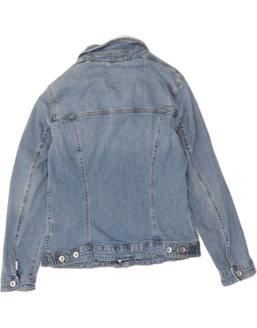 TOM TAILOR Girls Denim Jacket 13-14 Years XL Blue Cotton Vintage Tom Tailor and Second-Hand Tom Tailor from Messina Hembry 