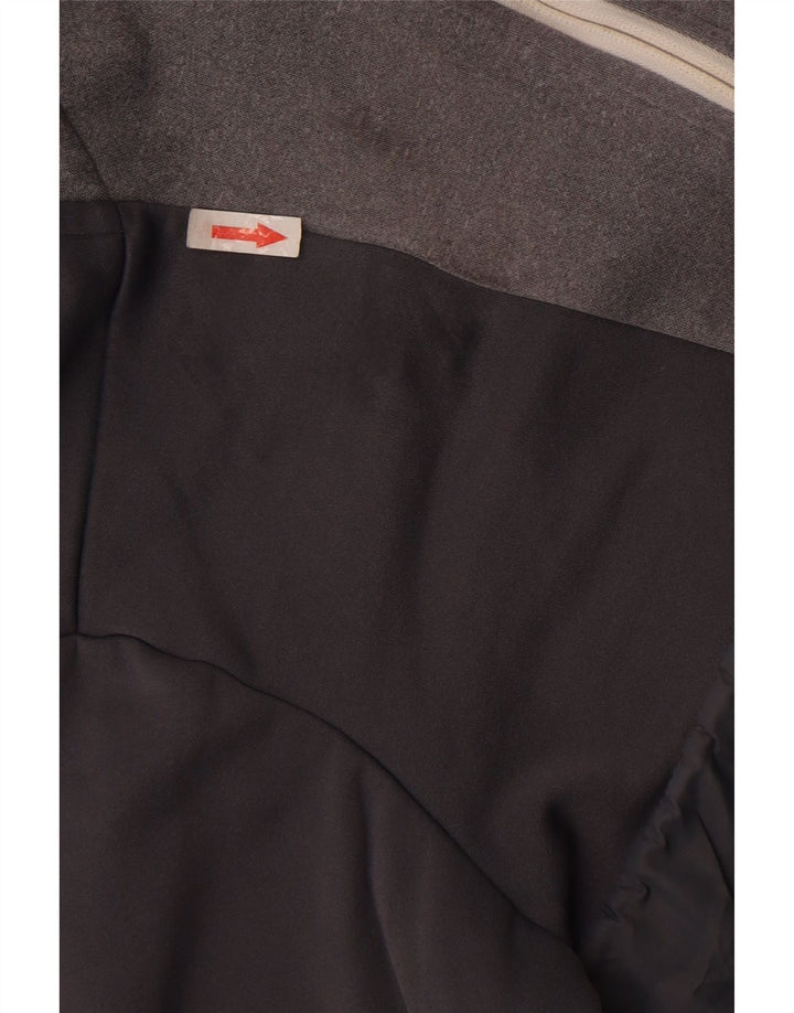 Maglione con cappuccio e zip da uomo The North Face in poliestere grigio medio