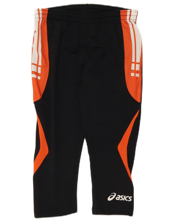 Asics Női Bermuda Sport Shorts UK 14 nagy fekete Colourblock poliészter