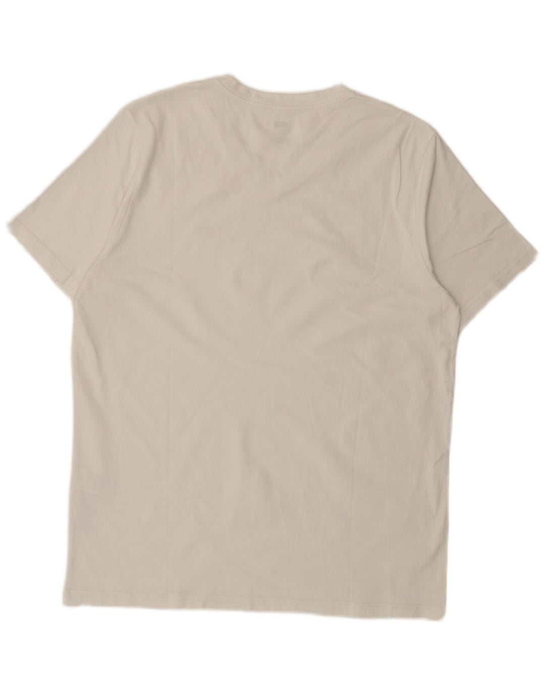 Levi's Herre Standard Fit T-Shirt Top Stor Hvid Bomuld