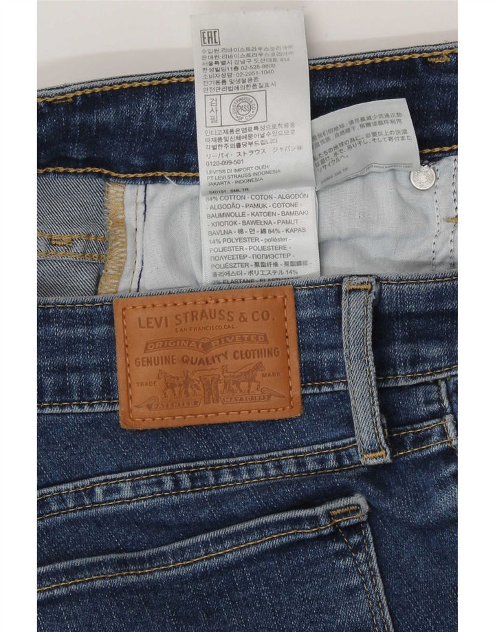 Blugi Levi's 712 Slim pentru femei W29 L30 Bumbac albastru