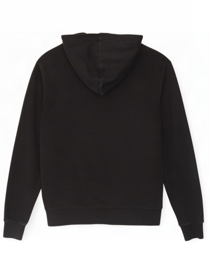 Nike Mens Zip Hoodie Sweater Medium Black Cotton