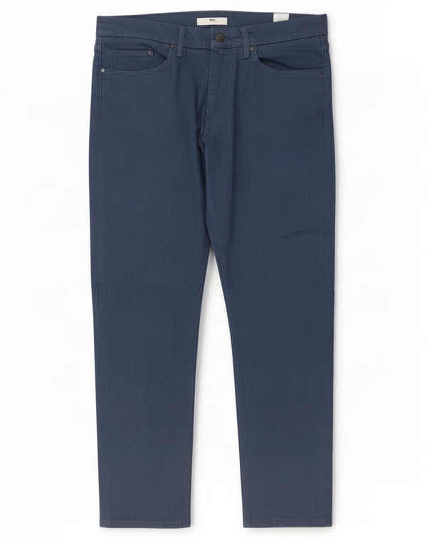 Marks & Spencer Mens Slim Jeans W34 L31 Blue Cotton