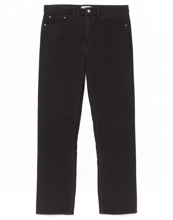 Pantaloni casual dritti da uomo Marks & Spencer W34 L31 cotone blu navy