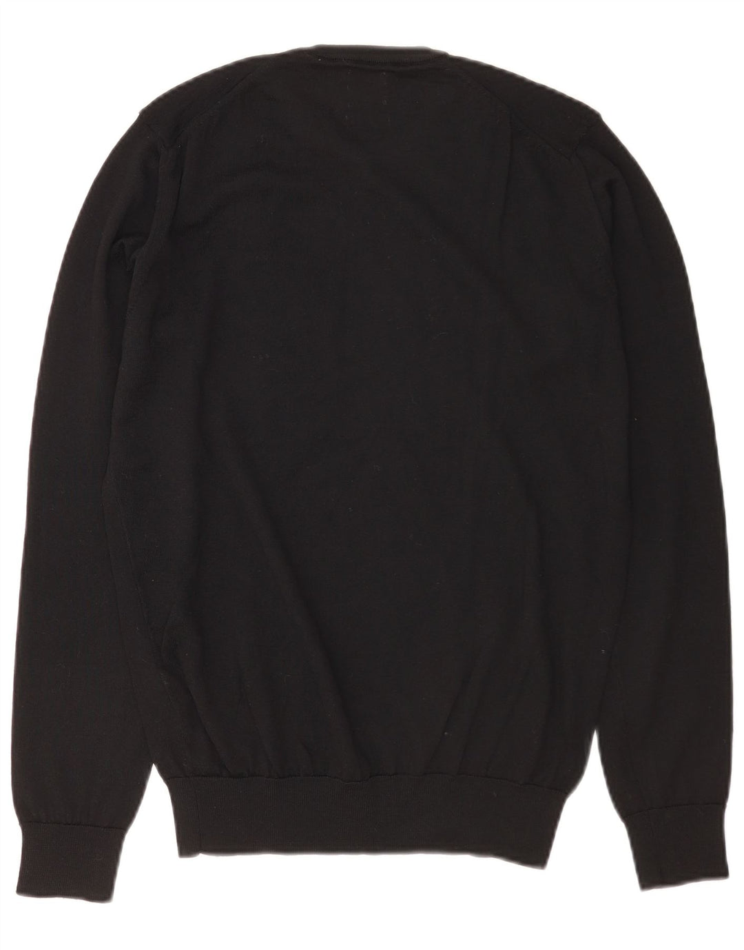 Maglione girocollo da uomo Zara piccolo in lana nera