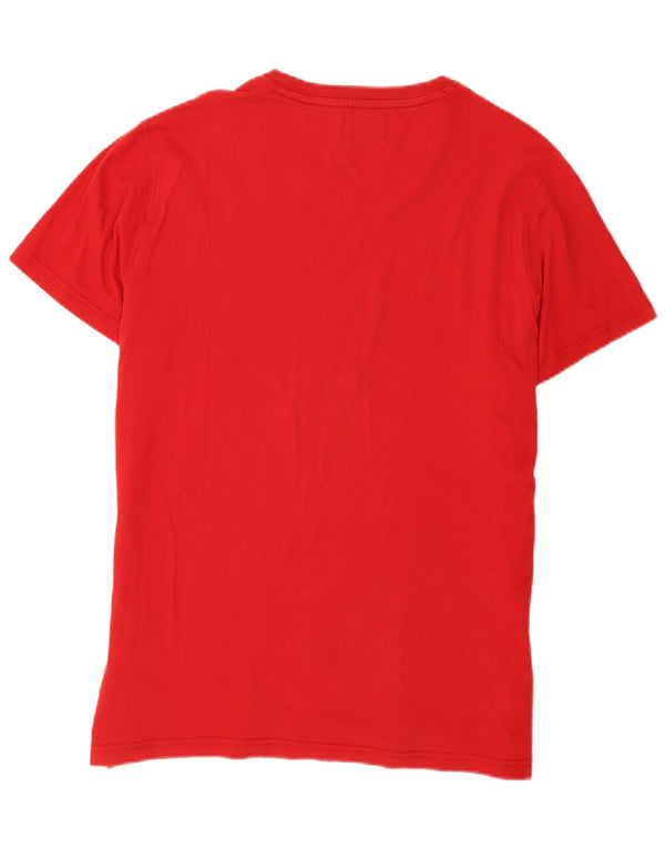 Tommy Hilfiger T-Shirt Homme Top 2XL Rouge Coton