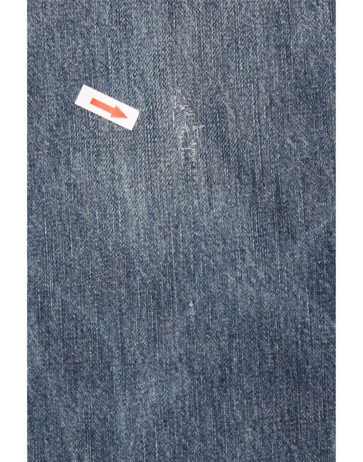 Energie Mens Straight Jeans W36 L31 Blue Cotton
