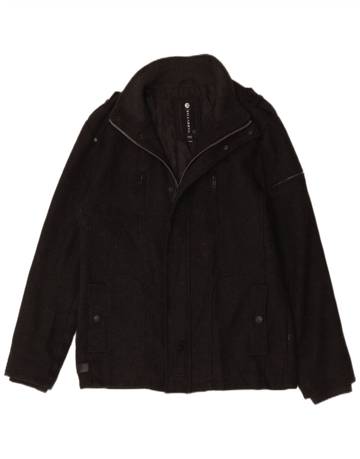 Billabong Herre Military Jacket UK 40 Large Grå Polyester