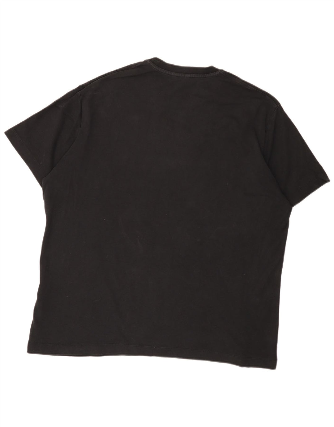 Мужская футболка Massimo Dutti 2XL, черный хлопок