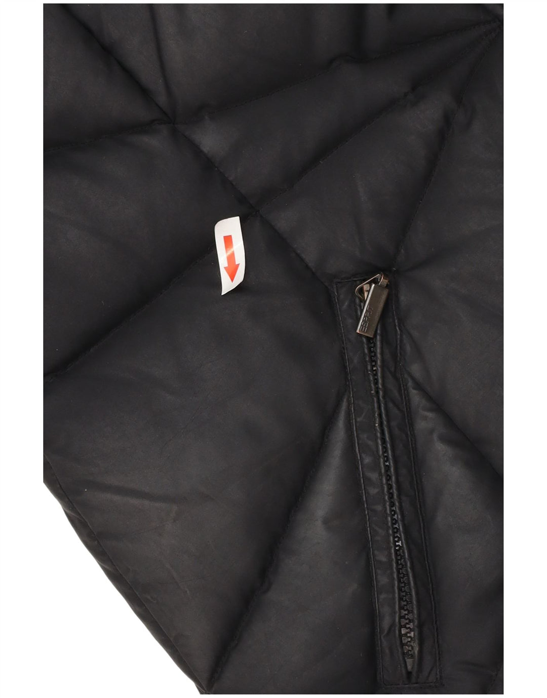 Esprit Chaqueta acolchada para mujer UK 46 Grande Poliéster negro