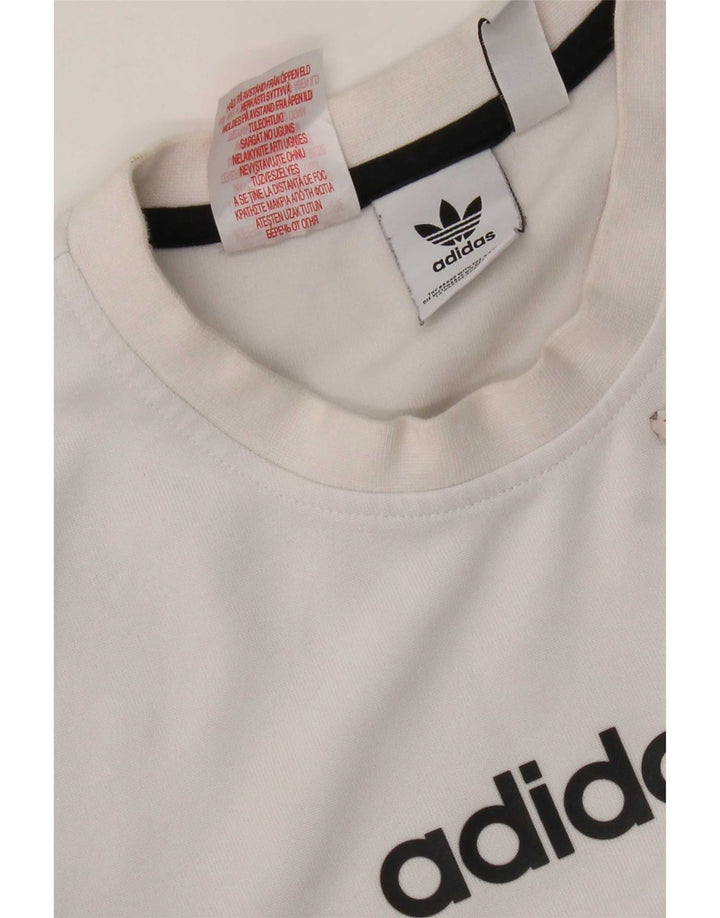 Adidas Drenge Grafisk Sweatshirt Jumper 15-16 år Flerfarvet Colourblock
