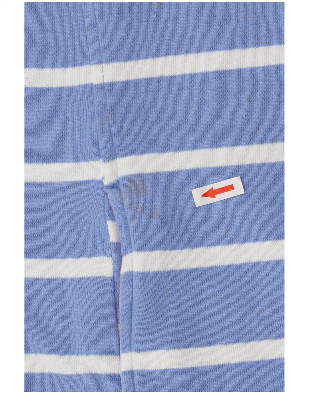 Crew Clothing Womens Oversized Sweatshirt Jumper UK 10 Small Blue Striped