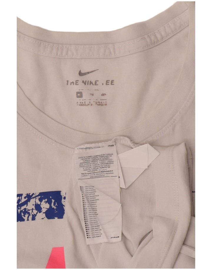 Nike T-shirt graphique pour homme en coton blanc 2XL