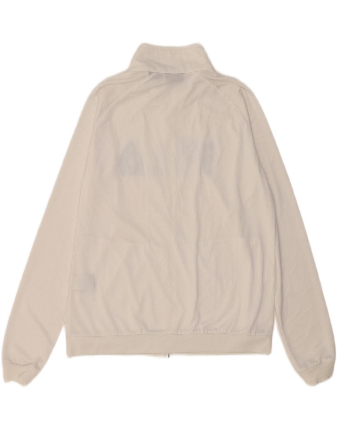 Fila Womens Graphic Tracksuit Top Jacket UK 16 Large  White