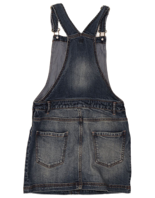 Fat Face piger Dungaree denimnederdel 12-13 år W28 Blue Cotton