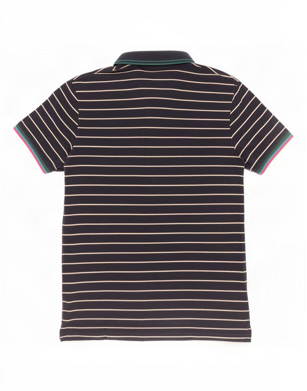 Fred Perry Herre poloshirt 2XL marineblå stribet bomuld